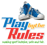 Play by the rules logo